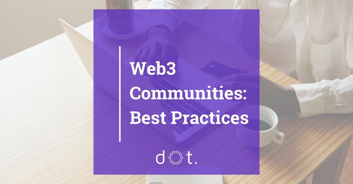 3 Communities Best Practices and Examples DOT